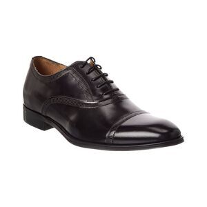 Dune London Segred Leather Oxford, Black